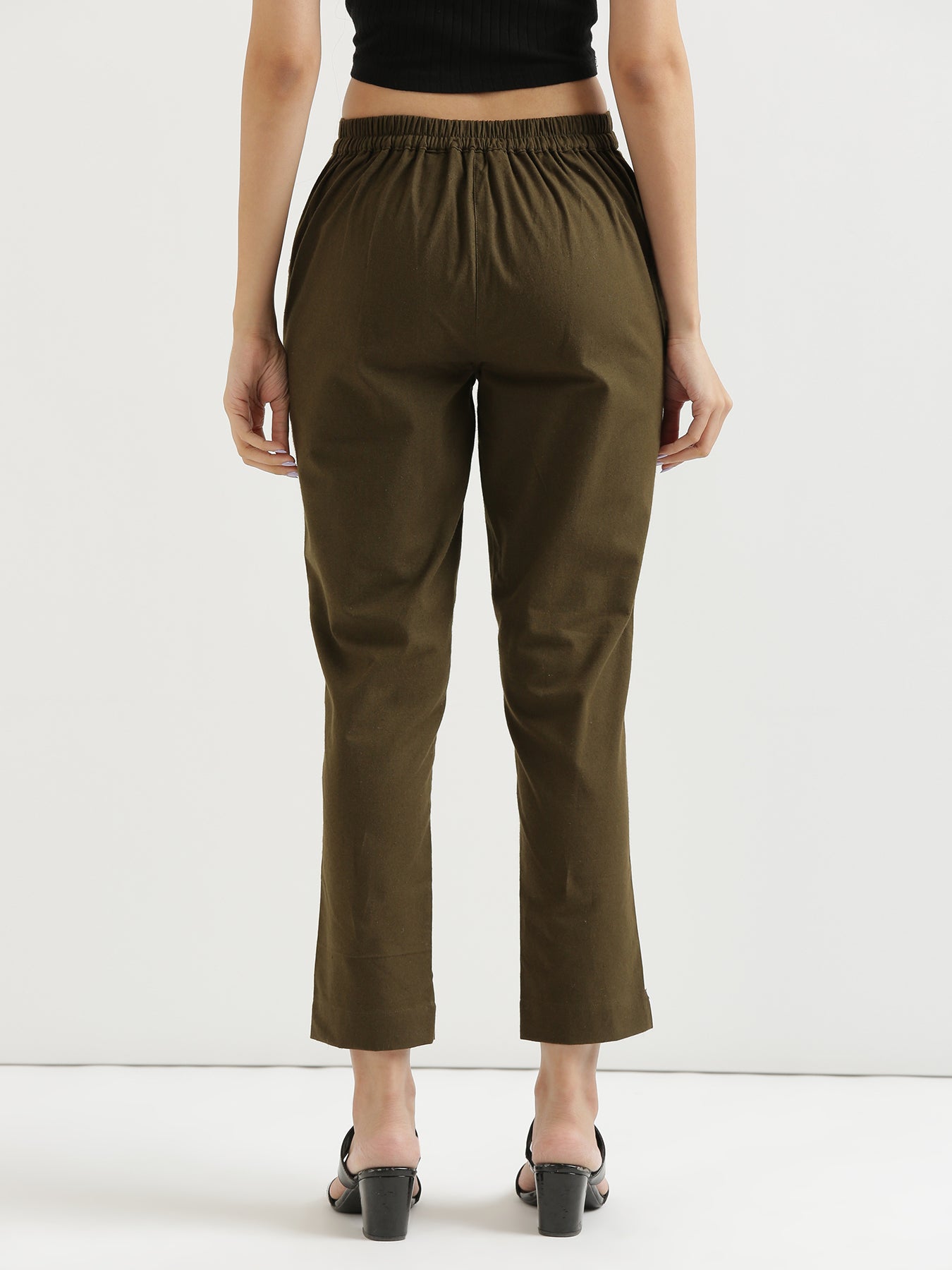 Buy Olive Green Trousers & Pants for Men by GAS Online | Ajio.com